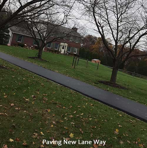 Residential Paving Examples New Lane Way